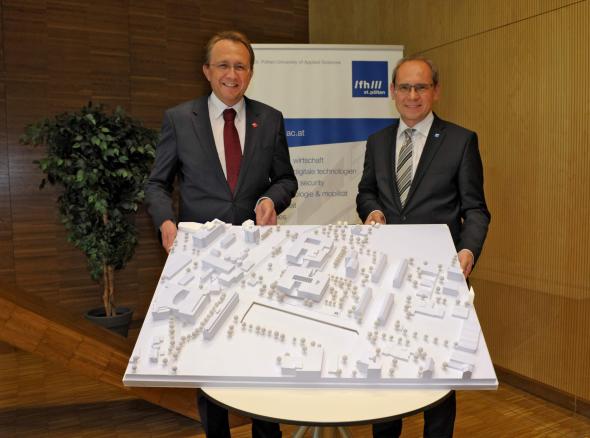 Bürgermeister Stadler und Geschäftsführer Kohl Bürgermeister Stadler und Geschäftsführer Kohl