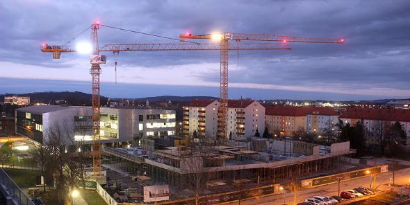 Filmspektakel Baufortschritt Campus St. Pölten